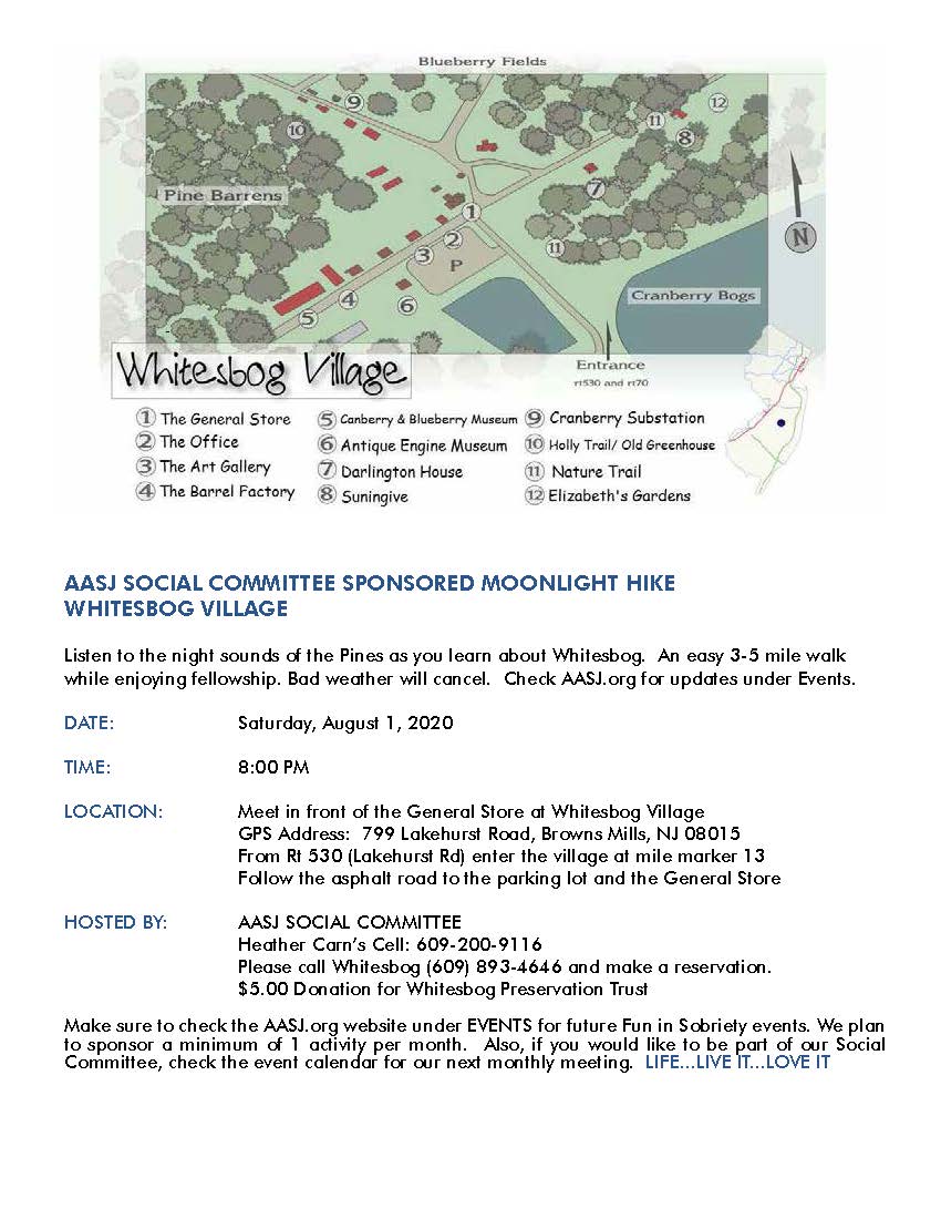 8/1/2020 Whitesbog Moonlight Hike